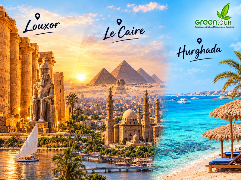 Louxor , Le Caire et Hurghada